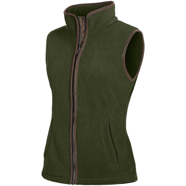 Baleno Femmes Sally Gilet En Polaire 60021664 - Khaki